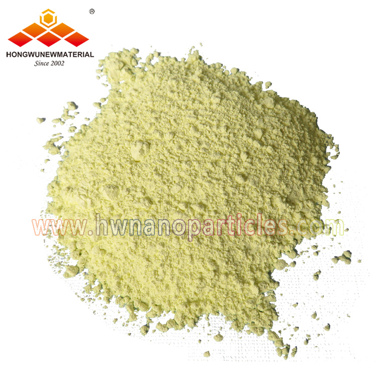 Nano WO3 particles powder factory price for gas sensor